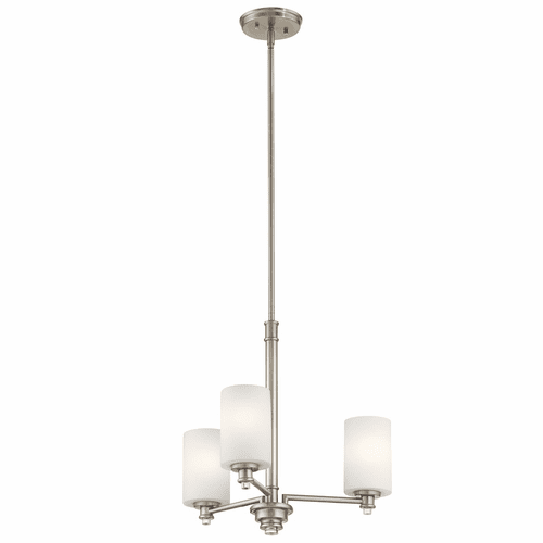 Kichler Joelson 3-LT Chandelier - Brushed Nickel - 43922NI