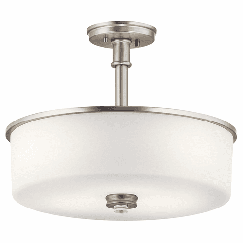 Kichler Joelson 3-LT Convertible Pendant - Brushed Nickel - 43925NI
