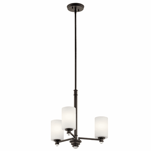 Kichler Joelson 3-LT Mini Chandelier - Olde Bronze - 43922OZL18