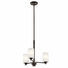Kichler Joelson 3-LT Mini Chandelier - Olde Bronze - 43922OZL18