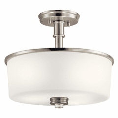 Kichler Joelson 3-LT Semi Flush - Brushed Nickel - 43926NI