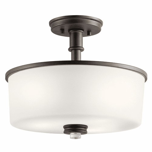 Kichler Joelson 3-LT Semi Flush - Olde Bronze - 43926OZ