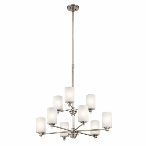 Kichler Joelson 9-LT Chandelier - Brushed Nickel - 43924NI