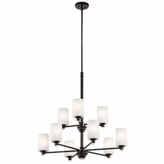 Kichler Joelson 9-LT Chandelier - Olde Bronze - 43924OZ