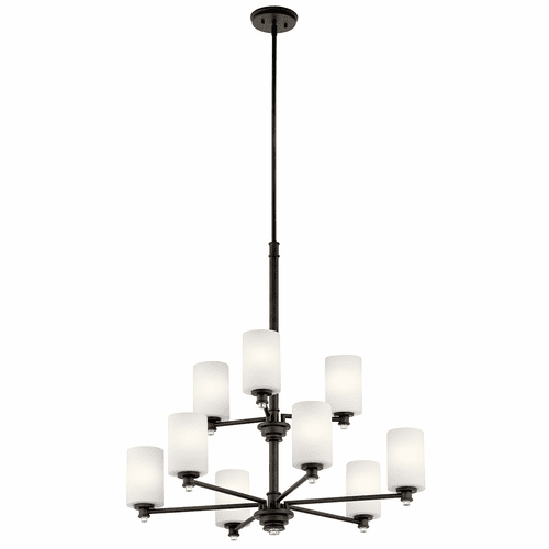 Kichler Joelson 9-LT Chandelier - Olde Bronze - 43924OZL18