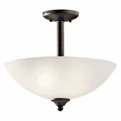 Kichler Jolie 2-LT Convertible Pendant - Olde Bronze - 43641OZ