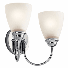 Kichler Jolie 2-LT Vanity Light - Chrome - 45638CH