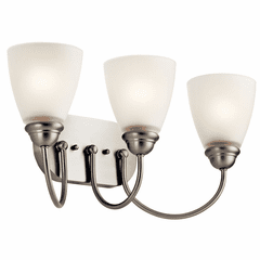 Kichler Jolie 3-LT Vanity Light - Brushed Nickel - 45639NI