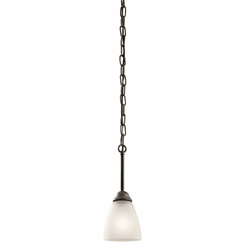 Kichler Jolie 4.75" 1-LT Mini Pendant with LED Bulb - Olde Bronze - 43640OZL18