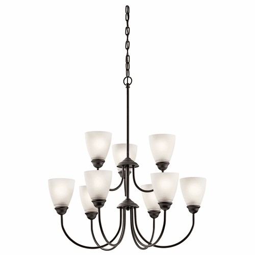 Kichler Jolie 9-LT Chandelier - Olde Bronze - 43639OZ