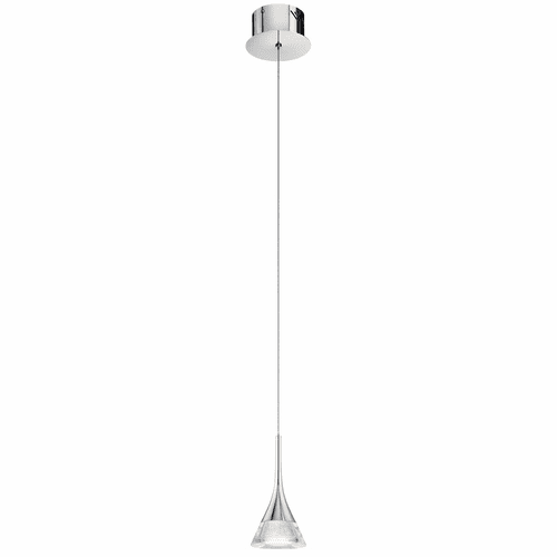 Kichler Kabru 1-LT LED Mini Pendant - Chrome - 83721