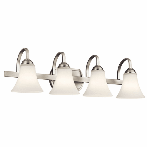 Kichler Keiran 4-LT Vanity Light - Brushed Nickel - 45514NI