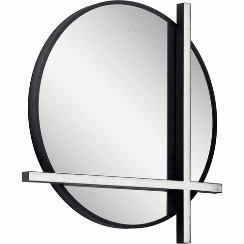 Kichler Kemena LED Lighted Mirror - Matte Black - 84163