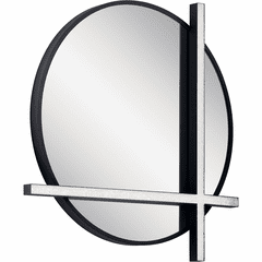 Kichler Kemena LED Lighted Mirror - Matte Black - 84163
