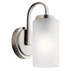 Kichler Kennewick 1-LT Wall Sconce - Brushed Nickel - 55085NI