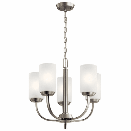 Kichler Kennewick 5-LT 1-Tier Chandelier - Brushed Nickel - 52386NI