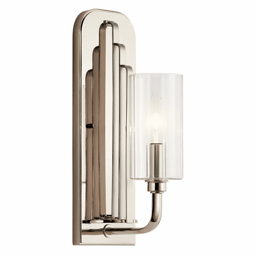 Kichler Kimrose 1-LT Wall Sconce - Polished Nickel - 52415PN