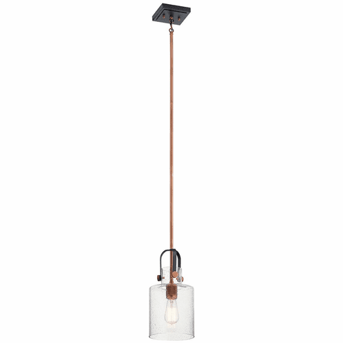 Kichler Kitner 1-LT Pendant - Antique Copper - 52035ACO