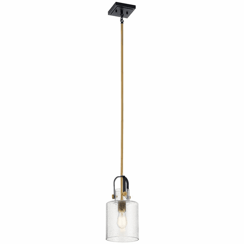 Kichler Kitner 1-LT Pendant - Natural Brass - 52035NBR