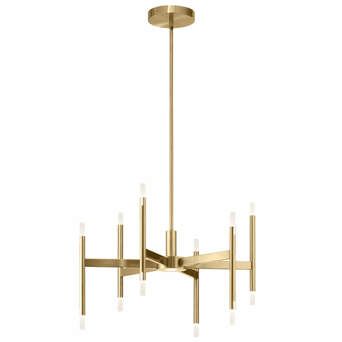 Kichler Kizette Small LED Chandelier - Champagne Gold - 84176