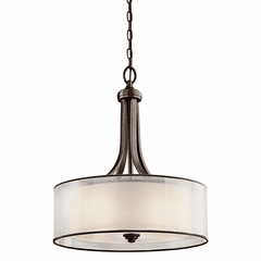 Kichler Lacey 4-LT Pendant - Mission Bronze - 42385MIZ