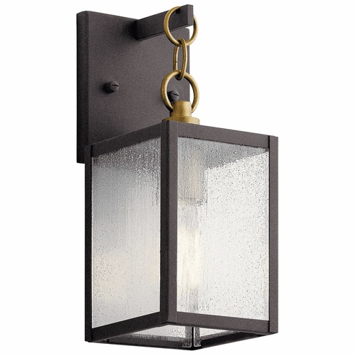 Kichler Lahden 1-LT Outdoor Wall Light - Weathered Zinc - 59006WZC