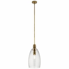 Kichler Lakum 1-LT Pendant - Brass - 43090NBR Kichler Lakum 1-LT Pendant - Brass - 43090NBR