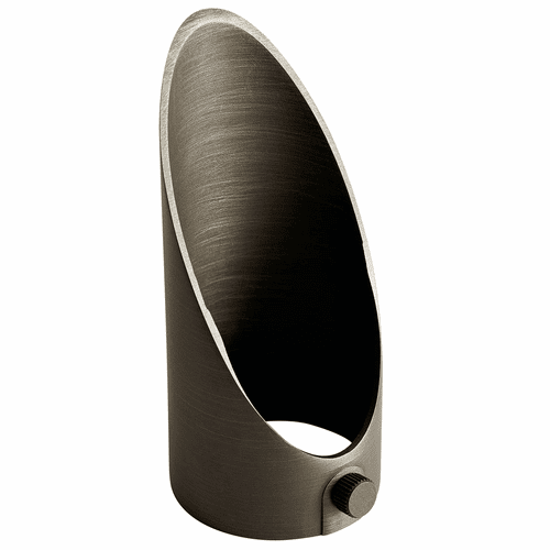 Kichler Landscape LED Accent Light VLO 2" Small Long Cowl - Brass - 16067CBR