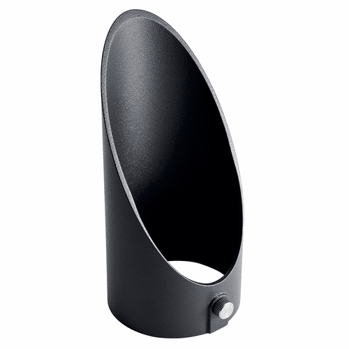 Kichler Landscape LED Accent Light VLO 6" Large Long Cowl - Black - 16068BKT