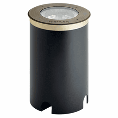Kichler Landscape LED C-Series 10W 45 Degree 3000K In-Ground - Brass - 16227CBR30 Kichler Landscape LED C-Series 10W 45 Degree 3000K In-Ground - Brass - 16227CBR30