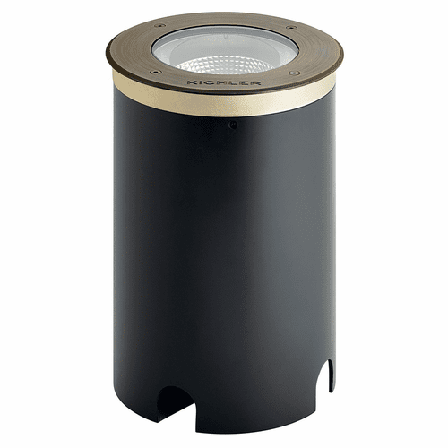 Kichler Landscape LED C-Series 20W 45 Degree 4000K In-Ground - Brass - 16230CBR40