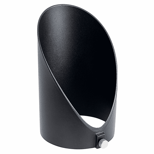 Kichler Landscape LED LED Accent Light 12V 6" Long Cowl - Black - 16076BKT