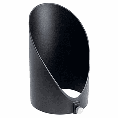 Kichler Landscape LED LED Accent Light 12V 6" Long Cowl - Black - 16076BKT