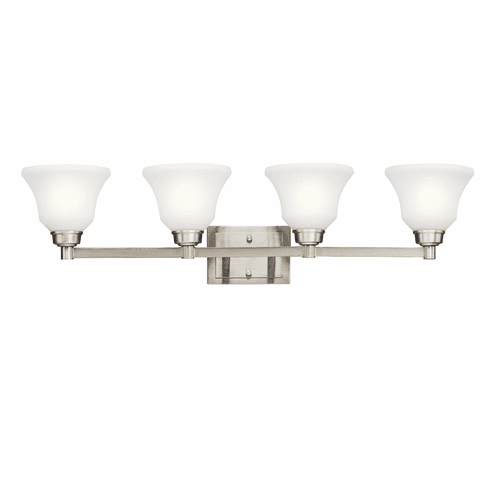 Kichler Langford 4-LT Vanity Light - Brushed Nickel - 5391NI