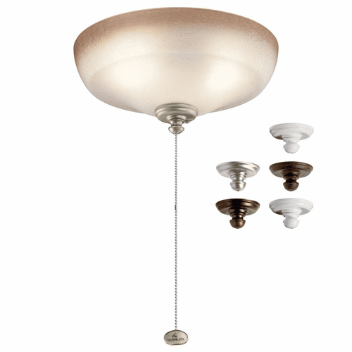 Kichler Large Bowl Ceiling Fan Light Kit - Multiple - 380013MUL