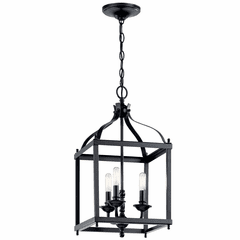 Kichler Larkin 3-LT Pendant - Black - 42566BK