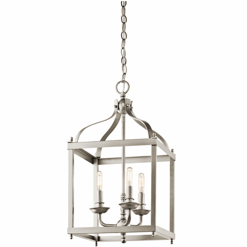 Kichler Larkin 3-LT Pendant - Brushed Nickel - 42566NI