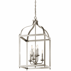 Kichler Larkin 6-LT Foyer Pendant - Brushed Nickel - 42568NI