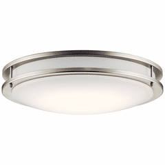 Kichler LED 17.75" Flush Mount - Brushed Nickel - 10786NILED Kichler LED 17.75" Flush Mount - Brushed Nickel - 10786NILED