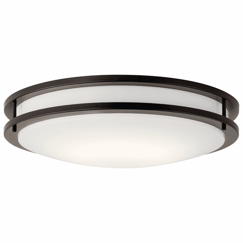 Kichler LED 17.75" Flush Mount - Olde Bronze - 10786OZLED