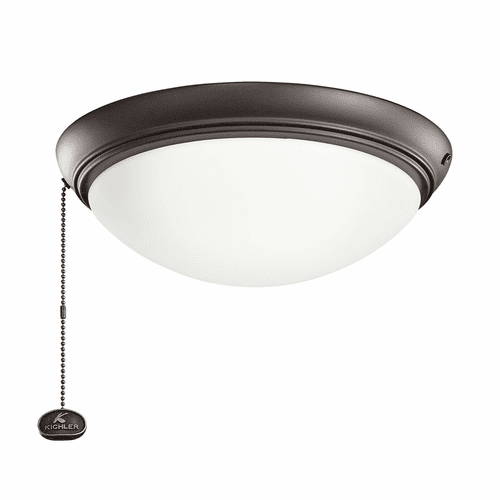 Kichler LED Low-Profile 11.5" Light Kit - Satin Natural Bronze - 338200SNB