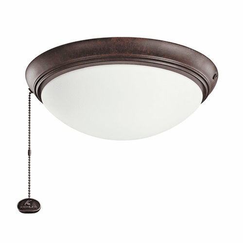 Kichler LED Low-Profile 11.5" Light Kit - Tannery Bronze - 338200TZ