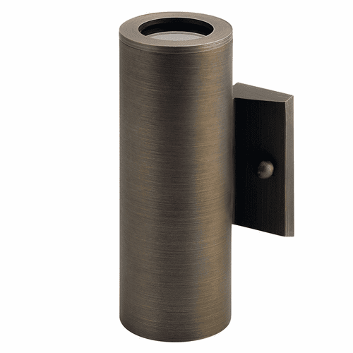 Kichler LED Retrofit Up & Down Deck Light - Centennial Brass - 15079CBR