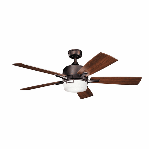 Kichler Leeds LED 52" Ceiling Fan - Oil Brushed Bronze - 300457OBB
