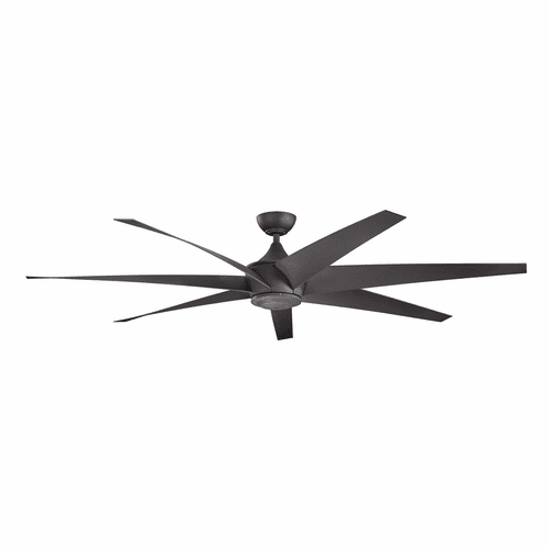 Kichler Lehr Climates 80" Ceiling Fan - Distressed Black - 310115DBK
