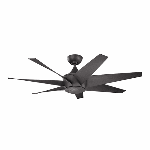 Kichler Lehr II Climates 54" Ceiling Fan - Distressed Black - 310112DBK