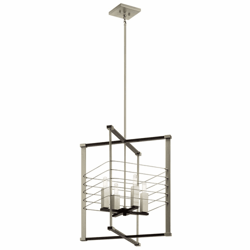 Kichler Lente 4-LT Foyer Pendant - Midnight Oak - 44251MOK