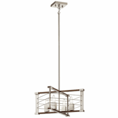 Kichler Lente 4-LT Pendant - Brushed Nickel - 44253NI