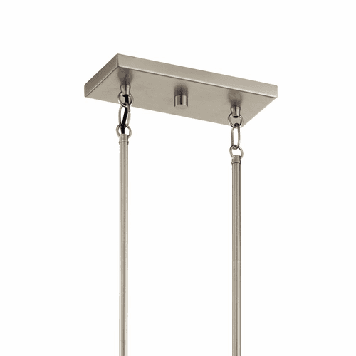 Kichler Lente 5-LT Linear Chandelier - Midnight Oak - 44250MOK