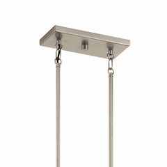 Kichler Lente 5-LT Linear Chandelier - Midnight Oak - 44250MOK